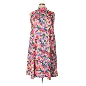 A-Line Floral Dress Plus size